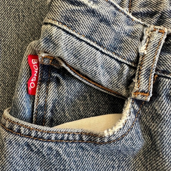 Vintage 90’s BONGO Straight Leg Retro Fit Medium Wash Juniors Jeans Size 7 - Picture 2 of 9